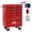 Red, variant on NIGSQJB Rolling Metal Tool Chest with 4 Drawers, 30.5" H Tool Chest Cabinet with Ball Bearing Drawer Slides, 220lbs Load Capacity Steel Tool Storage Box Organizer, Black & Red