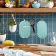 thumbnail image 2 of KITCHENAID Asteroid Pot Holder 2-Pack Set, Mineral Water Aqua, 6.5"x10", 2 of 5