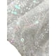 thumbnail image 5 of Vestido de Promoción Mini de Mujer Inspire Chic con Brillo y Lentejuelas, Cuello en V, Tirantes Ajustables, Plateado-Blanco Rosa XS, 5 of 8