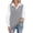 Grey, variant on Zeagoo Women's Sweater Vest Chic Sleeveless V Neck Oversized Pullover Knitted Tops Fall Sweater