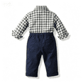 thumbnail image 4 of Baby Boys' And Newborn Button Down Shirt and Pants, 2 Piece Outfit, 4 of 8