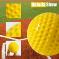 thumbnail image 5 of 10 Pack Baseballs Training Ball ,9 Inch Pitching Machine Baseballs for Hand-Eye Coordination, Hitting and Practice, 5 of 5