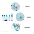 thumbnail image 3 of unbranded 1 De Cosméticas Reutilizables Para Viaje Con Contenedores De Loción Y, 3 of 8
