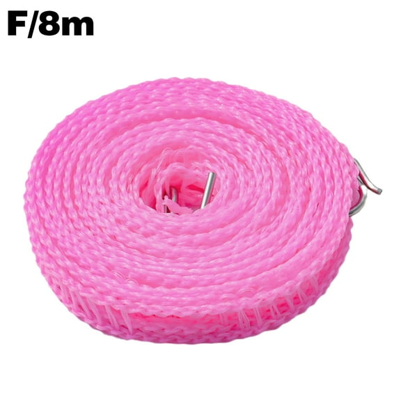 5/8M Portable Clotheslines Windproof Fence-Type Clothesline for Outdoor Clothesline Drying Travel Indoor Home Rack W9Y9