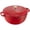 Cherry, variant on Staub Cast Iron Essential French Oven, Dutch Oven, 5-quart, serves 5-6, Made in France,  with Horse Lid - Cherry