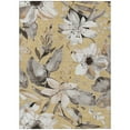thumbnail image 2 of Addison Rugs Chantille Indoor/Outdoor Transitional Floral Gold Machine Washable Rectangle Rug, 10' x 14', 2 of 8