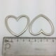 thumbnail image 5 of 5 piezas de anillos de corazón círculo de Aleación Sunnimix Plata, 5 of 8