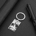 thumbnail image 3 of Stainless Steel Tarot Card Key Chain Major Arcana Pagan Key Chain Amulet Spiritual Jewelry Accessories Gift Sun Keyring, 3 of 3
