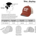 thumbnail image 4 of Awesome Like My Puggle Hat Trucker Hat Men Vintage Mesh Cap for Summer, 4 of 8