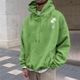 thumbnail image 1 of Sudadera con capucha para hombre, sudadera con capucha con letras estampadas, jersey de manga larga, sudadera con capucha para hombre, abrigo de poliéster, 1 of 4