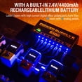 thumbnail image 2 of Pedal de guitarra JOYO JP-05, fuente de alimentación recargable, 9 V/12 V/18 V, 2 of 8
