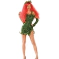 thumbnail image 3 of SUNSIOM Costume de Luxe Lierre Vert pour Femmes, Robe Sans Manches à Paillettes avec Ensemble de Gants, 3 of 5