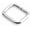 Silver, variant on 3/4 Inch Metal Rectangle Buckle Rings for 5/8, 3/4 and 1 Inch Straps, Heavy Duty Bag, Belt Loop and Purse Hardware, 20 PCS (Gunmetal)
