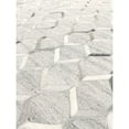 thumbnail image 3 of Pasargad Home Galaxy 10' x 14' Hand-Loomed Cowhide Silver/Grey Rug - All Ages, Indoors, 3 of 5