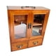 thumbnail image 1 of Mueble de almacenaje retro, organizador de escritorio, cajón, vitrina multifuncional de madera para cartas, oficina o cocina, 1 of 9