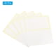 thumbnail image 3 of Tarjetas de saludo en blanco Uxcell, paquete de 50, decoraciones de favor, tarjeta en blanco plegable, tono dorado blanco, 3 of 5