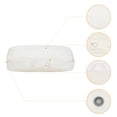 thumbnail image 3 of Unique Bargains 1 Pack Clothes Storage Bags Moving Bags Beige 15.5*12*4.5in, 3 of 8