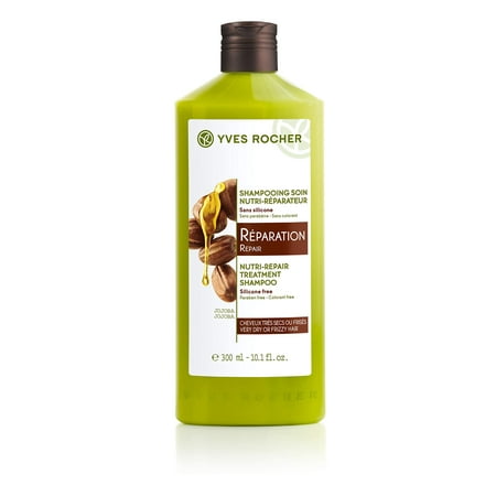 Yves Rocher Repair Nutri-Repair Treatment Shampoo for Very Dry or Frizzy Hair, (Best Shampoo For Frizzy Hair In India)