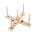 thumbnail image 3 of Juego de Virola de Madera Sunnimix Anillo de Juguete Regalo Montessori Virola de Lanzamiento, 3 of 8