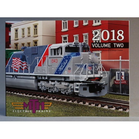 MTH 2018 VOLUME 2 TRAIN CATALOG toy o gauge lionel standard dealer book vol NEW