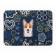 thumbnail image 1 of "Treasures Blue Red Corgi Floor Mat, 19""" x 27"", multicolor" Caroline's Treasures BB5105RUG, 1 of 1