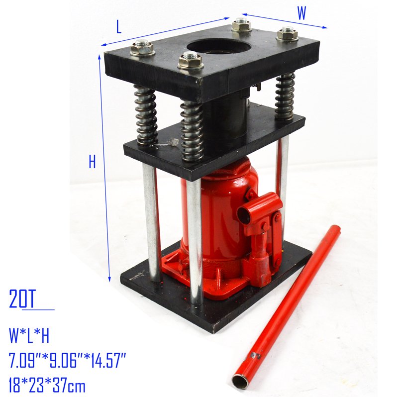 Manual Benchtop Hydraulic Bottle Jack Hose Crimper Hydraulic Hose