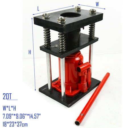 - Manual Benchtop Hydraulic Bottle Jack Hose Crimper Hydraulic Hose Crimper 20T