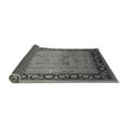 thumbnail image 2 of Ahgly Company Indoor Round Oriental Gray Industrial Area Rugs, 5' Round, 2 of 4