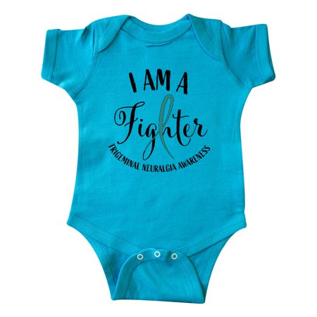 

Inktastic Trigeminal Neuralgia Awareness I am a Fighter Gift Baby Boy or Baby Girl Bodysuit