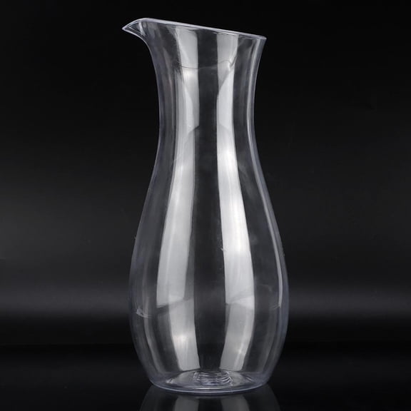 OTVIAP Wine Water Pitcher, Transparent Acrylic Water Bottle Wine Pitcher Beverage Container Kettle Carafe For Bar Home Restaurant