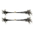 thumbnail image 1 of 20 líderes de alambre de pesca con broches de seguridad y eslabones giratorios de barril, negros, 15 cm 20 piezas negro, 1 of 5