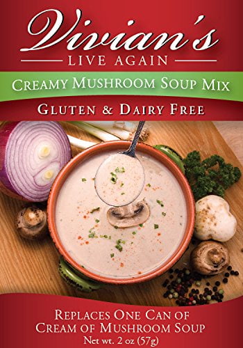 Gluten Free Cream Of Mushroom Soup Mix Dairy Free Vegan Shelf Stable Mix By - 3 Pack - Walmartcom