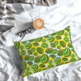 thumbnail image 5 of Rateoe Watercolor Kiwi Fruits Summer Pattern Decorative Pillow Case,Throw Pillow Covers,Plush Pillow Cover,Soft Pillow Case,Velvet Pillow Case-14"x20", 5 of 6