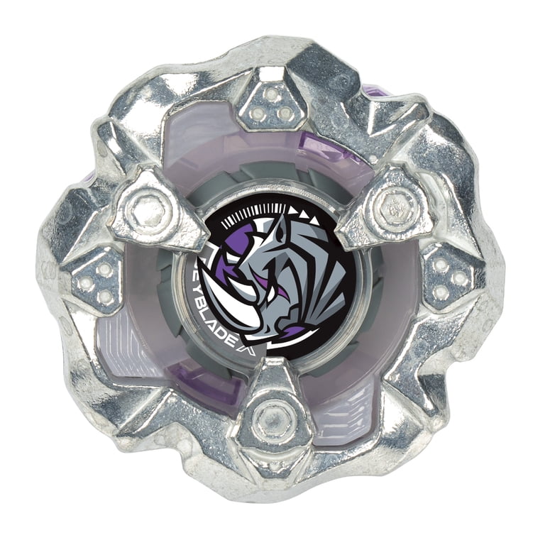 Beyblade, Horn Rhino 3-80S Booster Pack Set, Defense Type Battling