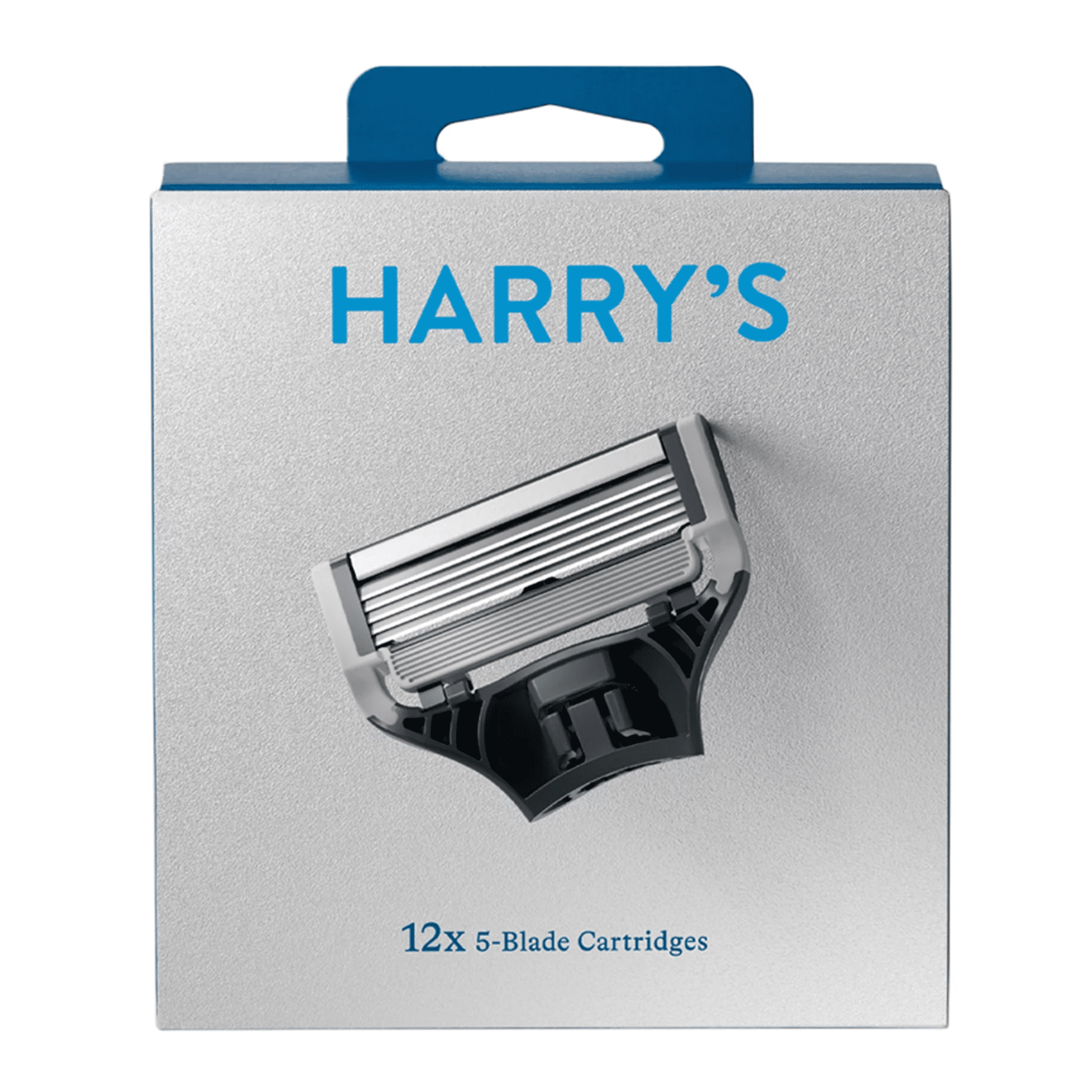Harry's Men's 5-Blade Razor Blade Refills, 12 Count