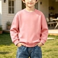 thumbnail image 2 of Hurxie Boys Sweatshirts Kids Fashion Fleece Long Sleeve Crewneck Pullover 3-4 Years, 2 of 7