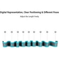 thumbnail image 2 of Blue Exercise Band, Elastic Exercise Band, Adult Resistance Band, Latin Gymnastic Exercise Band, Yoga Pilates, Dance., 2 of 5