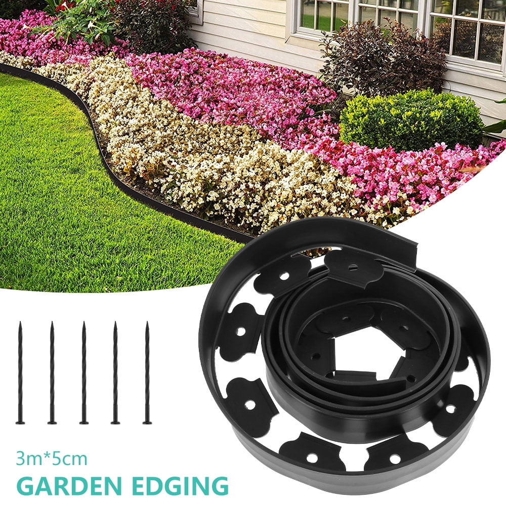 Buy Willstar Flexible Garden Edging, Plastic Garden Edging, Plastic