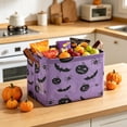 thumbnail image 5 of Halloween Basket Large Capacity Foldable Storage Bin with Handle for Toys Clothes Trick or Treat by OVFUIZ, 5 of 7
