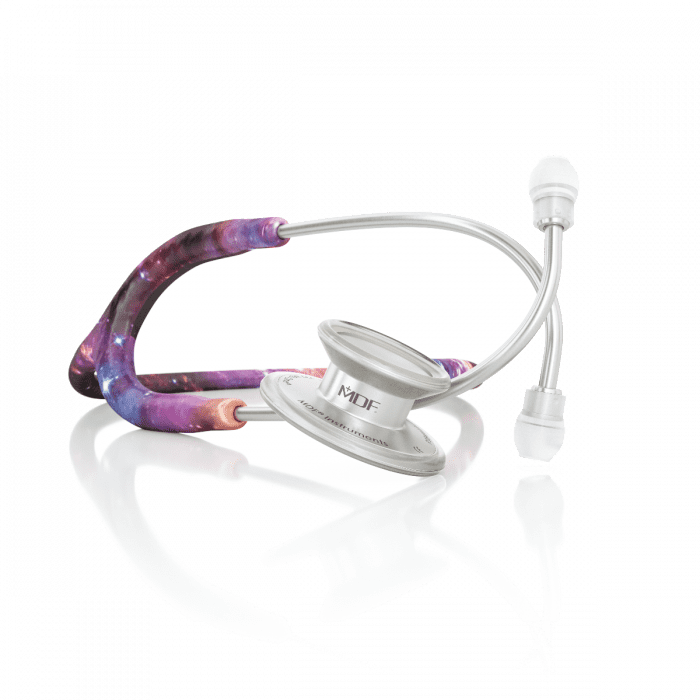 MDF Galaxy MD One Stainless Steel Dual Head Stethoscope FreeParts
