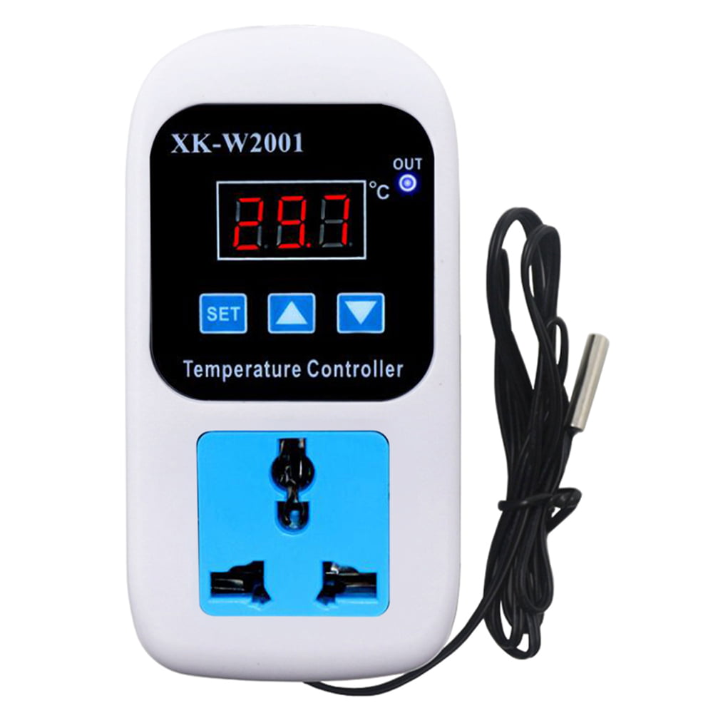 110-220V 1500W Digital Thermostat Regulator Temperature Controller Socket Outlet