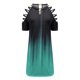 thumbnail image 4 of Vestido halter de metal con hombros descubiertos estampado de manga corta de moda sexy para mujer Fridja  qw1664, 4 of 5
