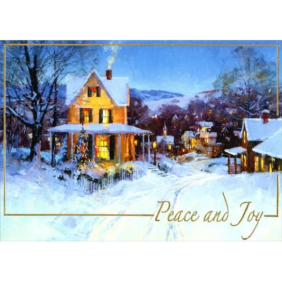 LPG Greetings Peace and Joy Holiday Card