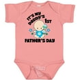 thumbnail image 3 of Inktastic Its My Daddys 1st Fathers Day with Baby and Stars Boys or Girls Baby Bodysuit, 3 of 5