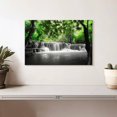 thumbnail image 2 of Elephant Stock Pop Tropical Waterfall Wall Art - Nature Canvas Canvas - 12" x 8", 2 of 8