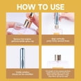 thumbnail image 3 of HHX Mini Refillable Perfume Portable Atomizer Bottle Refillable Perfume Spray, Refill Pump Case for Traveling and Outgoing (5ml, 4 Pack), 3 of 5