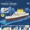 2035 PCS NO Box, variant on 3D Creative Movie Titanic Boat Model Building Blocks Assembly Brick Toy Cruise Ship DIY Educational Toys for Christmas Gifts