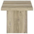 thumbnail image 4 of Coaster Devar 2-piece Square Engineered Wood Coffee Table Set in Distressed Pine, 4 of 15