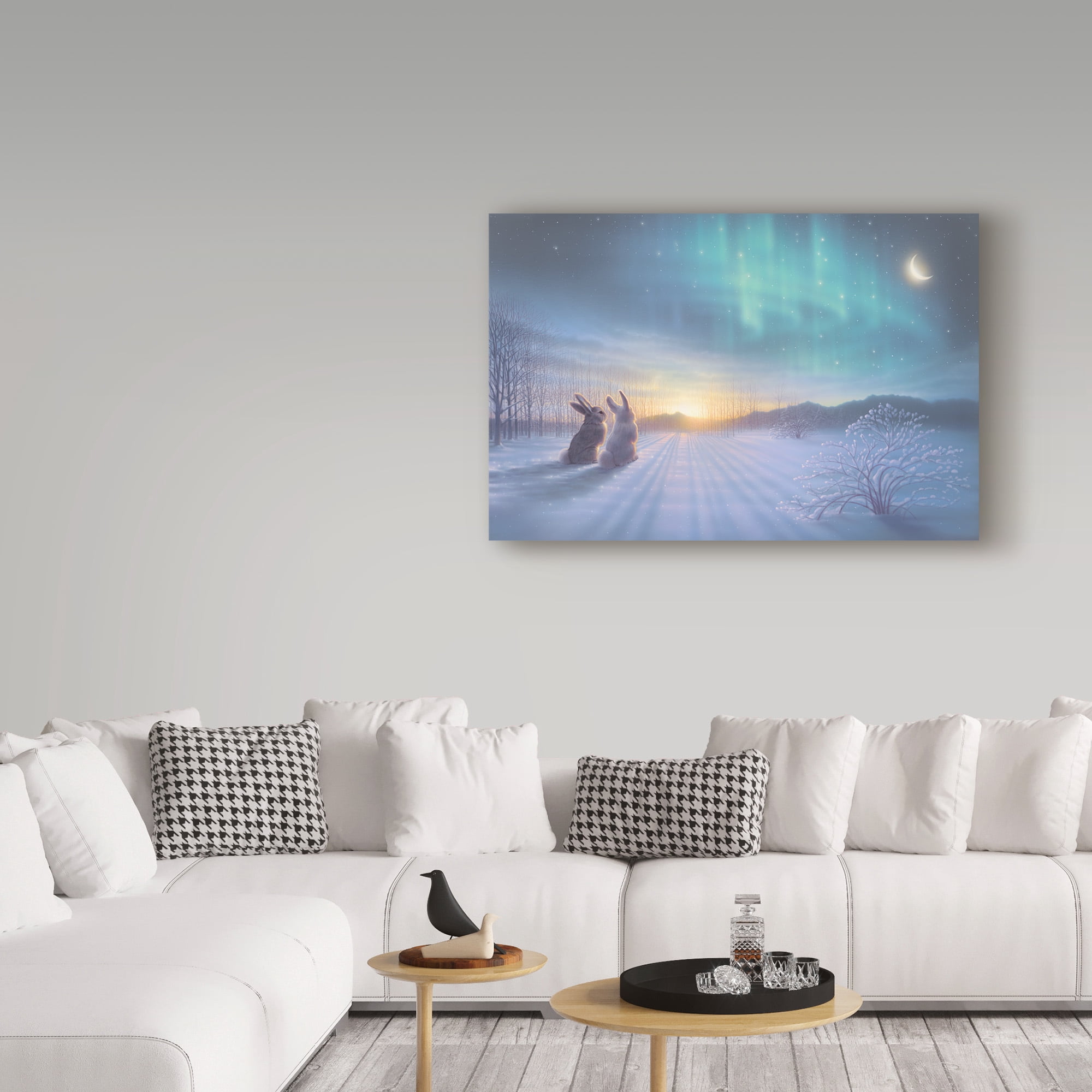 Trademark Fine Art 'Lovely Lovely Night' Canvas Art by Kirk Reinert