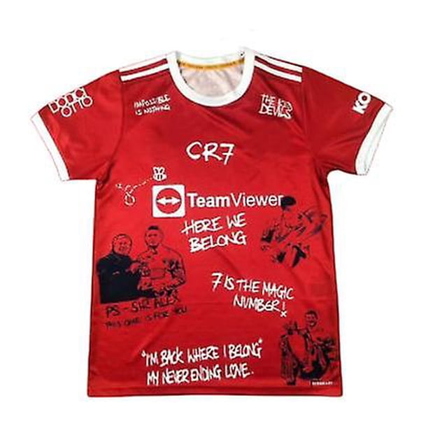 New Luxury Football Jersey Summer Sport Fan T-shirt Japan Cartoon Short Sleeve Soccer Uniform For Men And Women zhangyuxiang LED